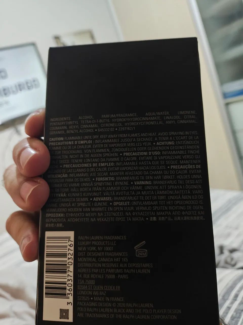 Perfume Polo Black EDT 125ML (75% < v < 85%). - Foto 2