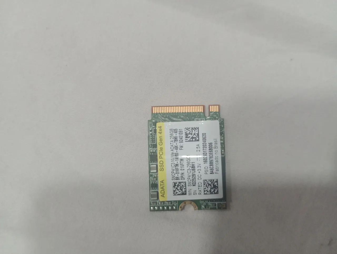 SSD NVMe 256 GB - ADATA