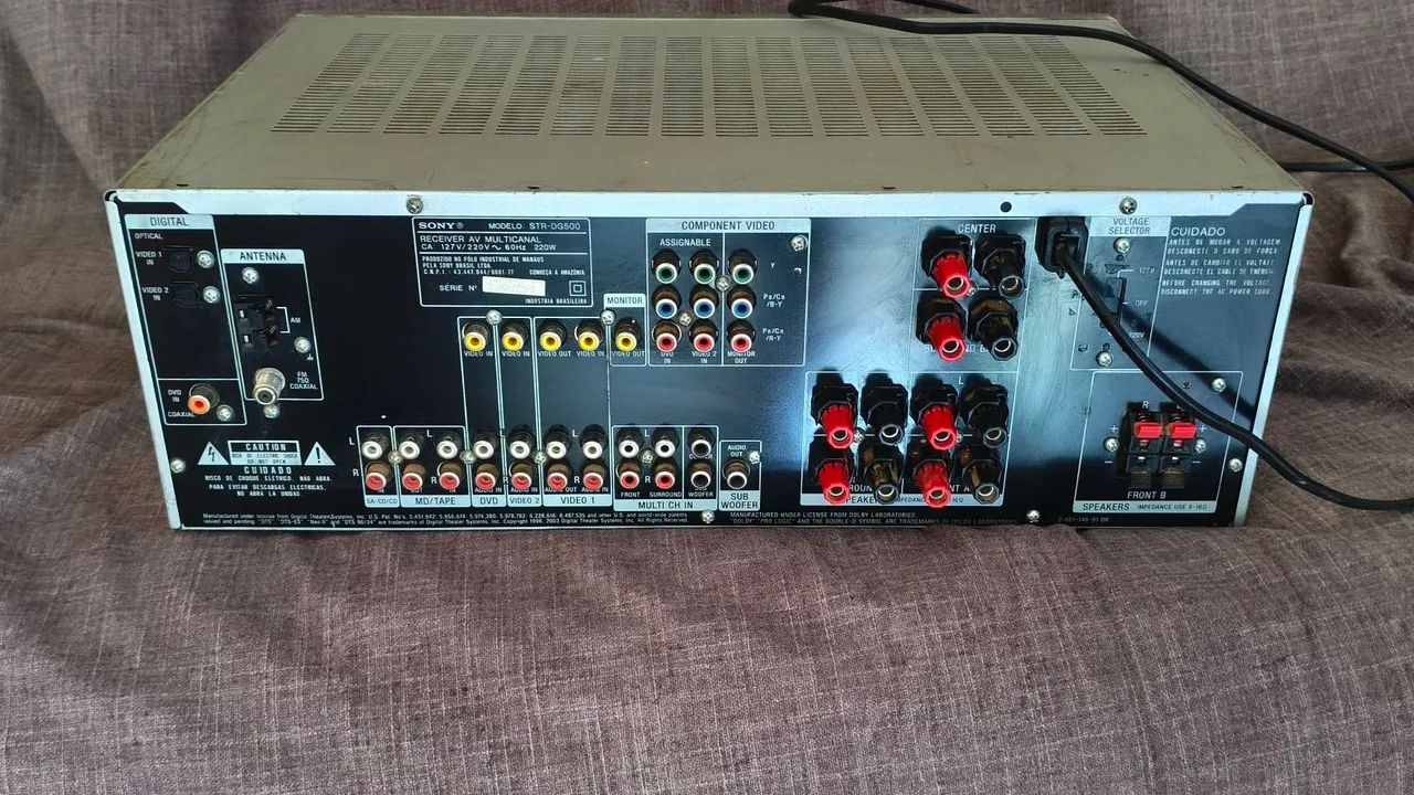 Receiver Sony mutek STR-DG500 - Foto 5