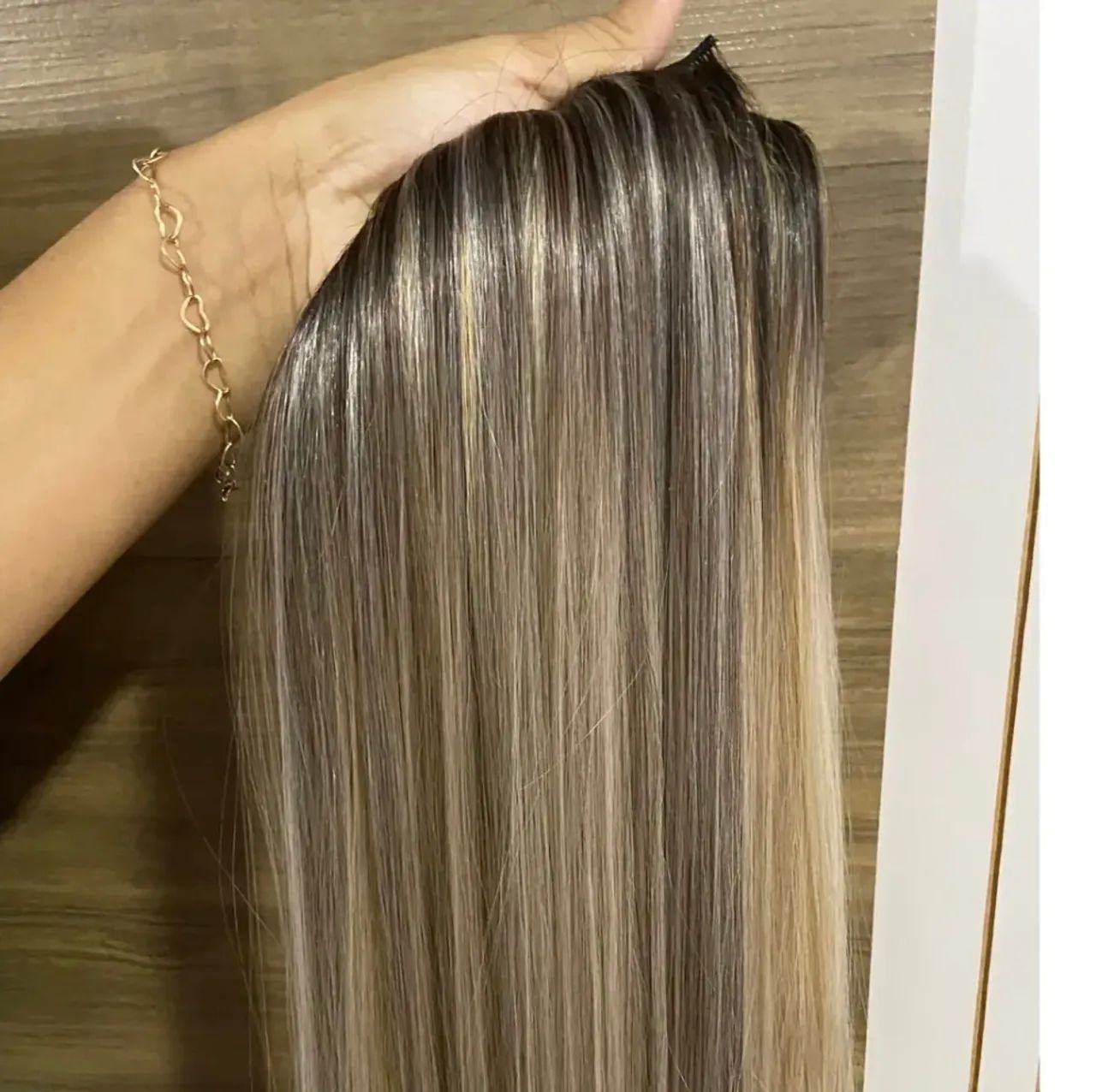 Mega Hair loiro brasileiro  - Foto 4