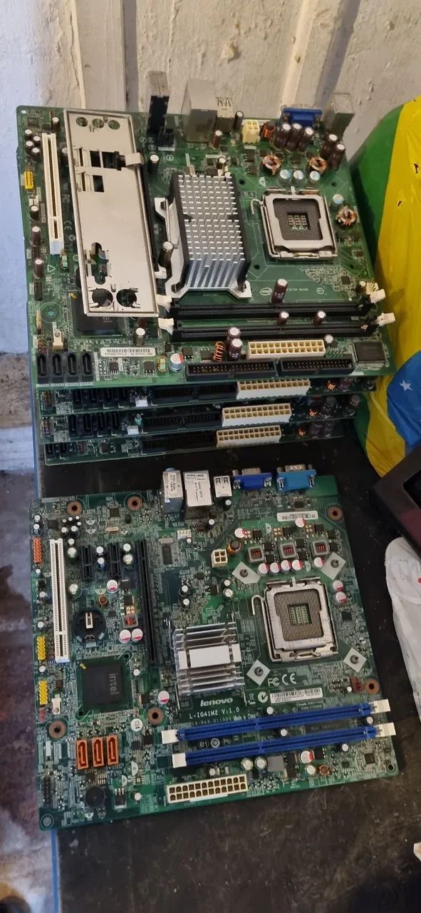 Placa mae 775 ddr2,ddr3. Leia o anuncio ? - Foto 3