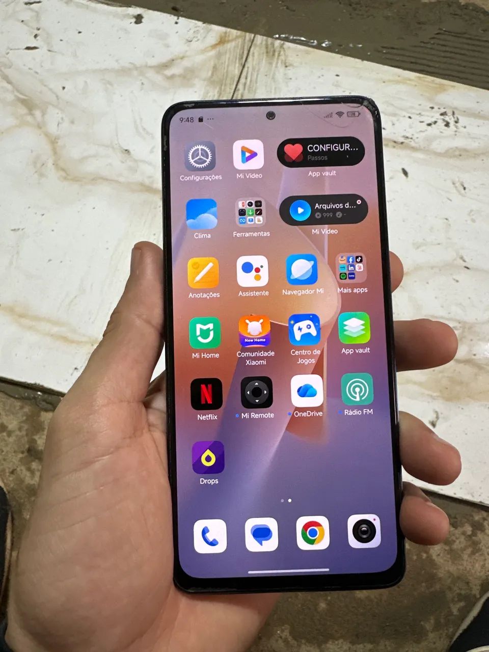 XIAOMI note 12 pro 4gb TRINCADO
