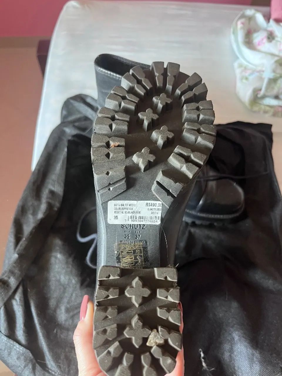 Bota Schutz Coturno  tamanho 35 - Foto 3