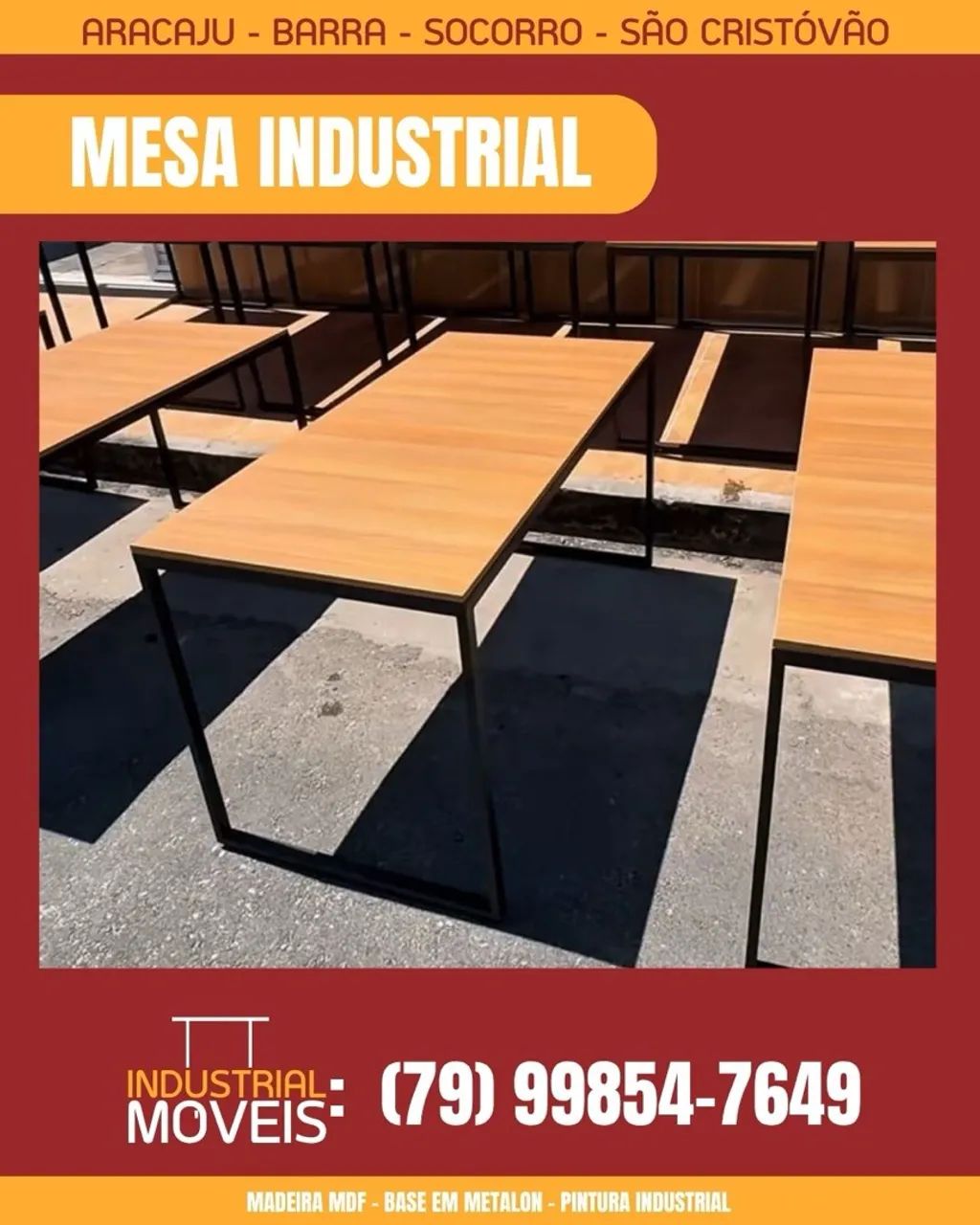 Mesa industrial 