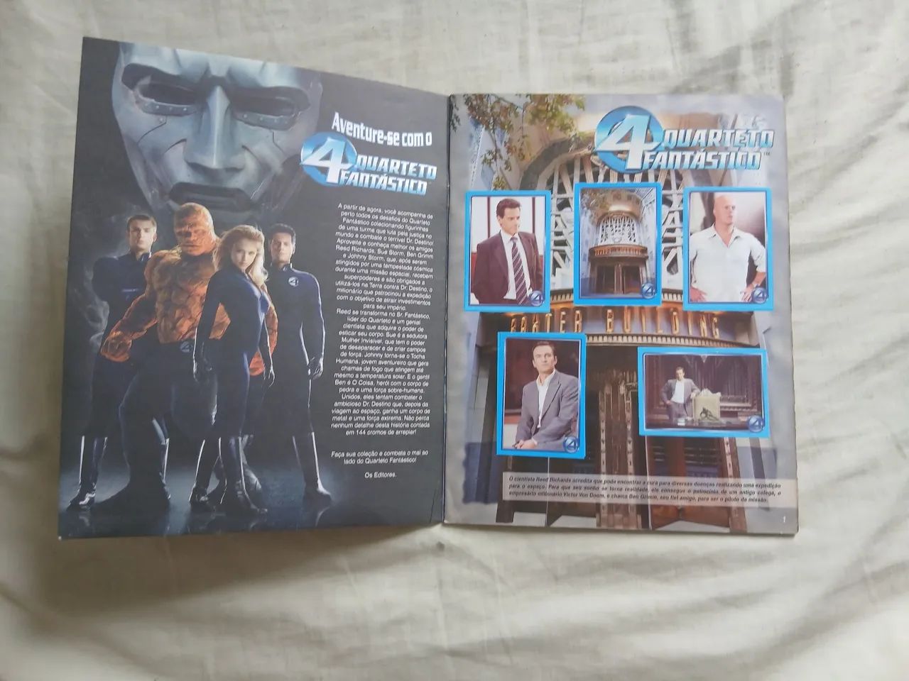 Álbum Quarteto Fantástico (completo) - Foto 2