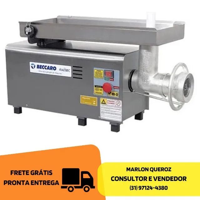 Moedor de Carne Boca 22 Beccaro Novo