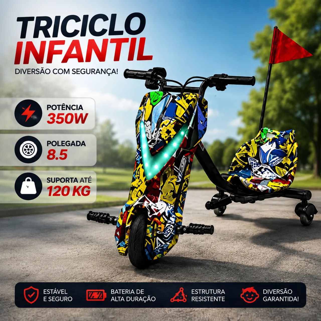 Triciclo infantil  - Foto 2