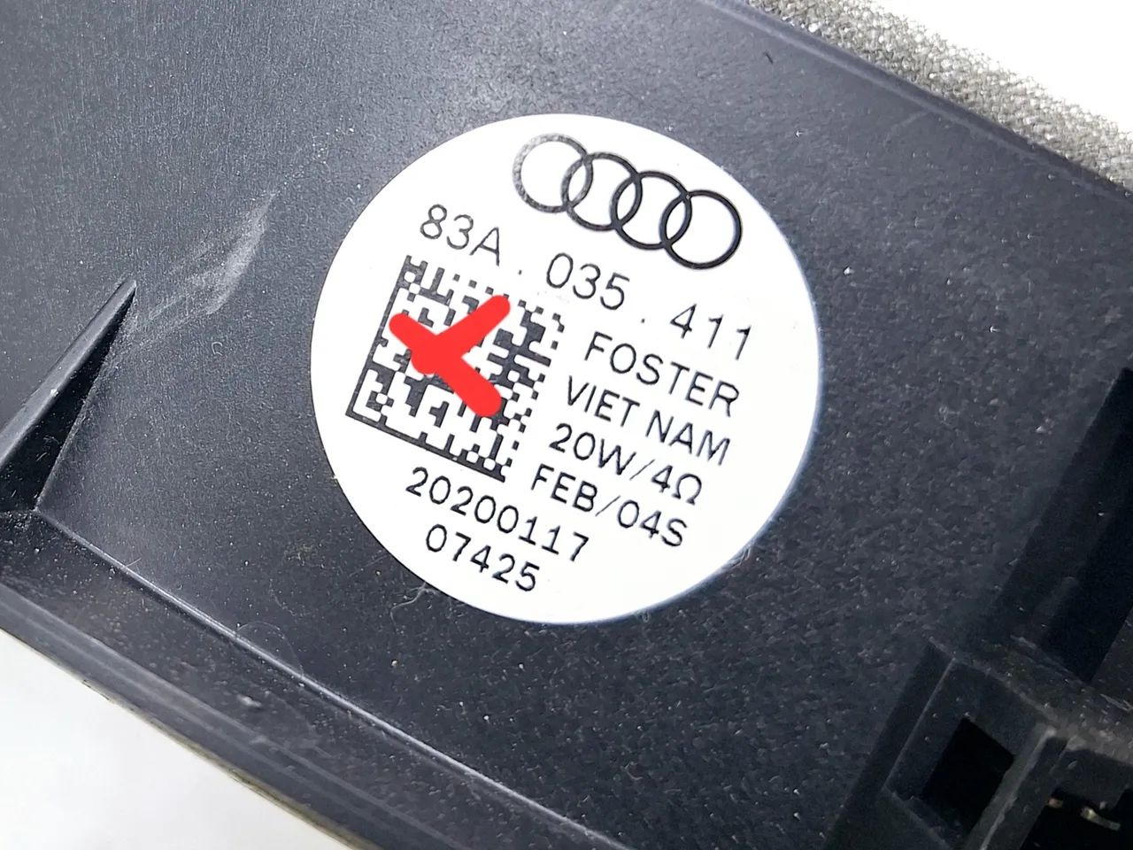 Alto Falante Traseiro Esquerdo Audi Q3 Tfsi 1.4 2020 Preto - Foto 4