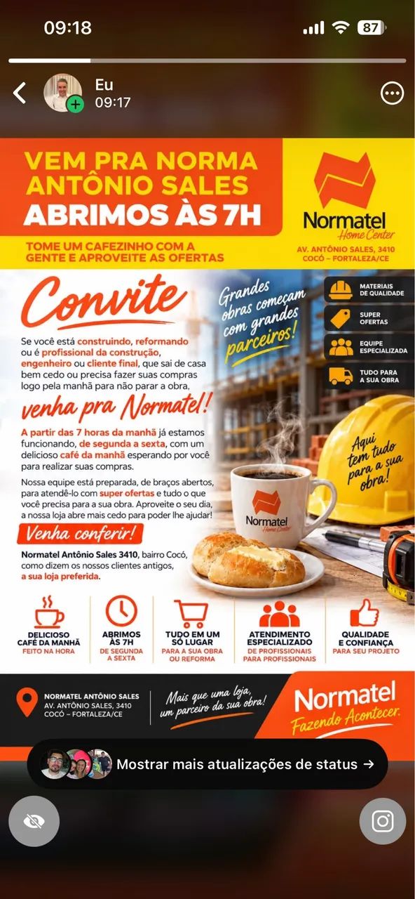 Material de acabamento para Construção e Reforma 