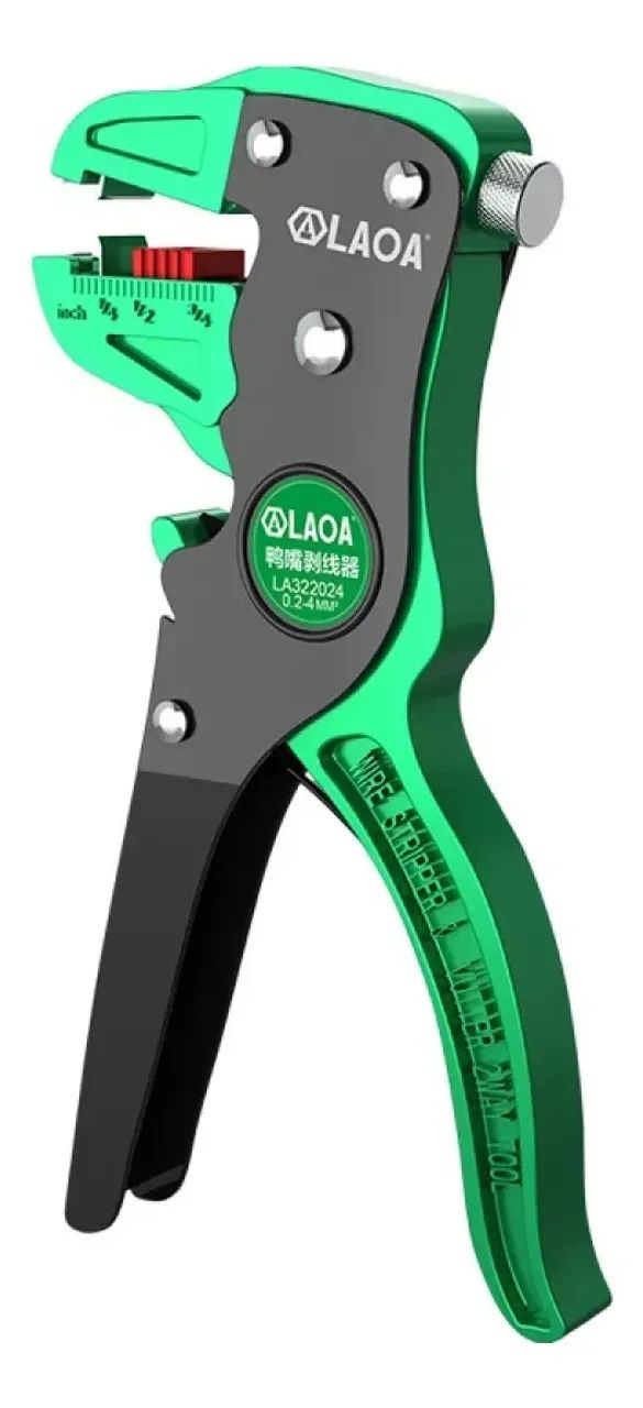 Alicate Decapador Manual LAOA Ajustável 0,2 a 4,0 mm² - Profissional