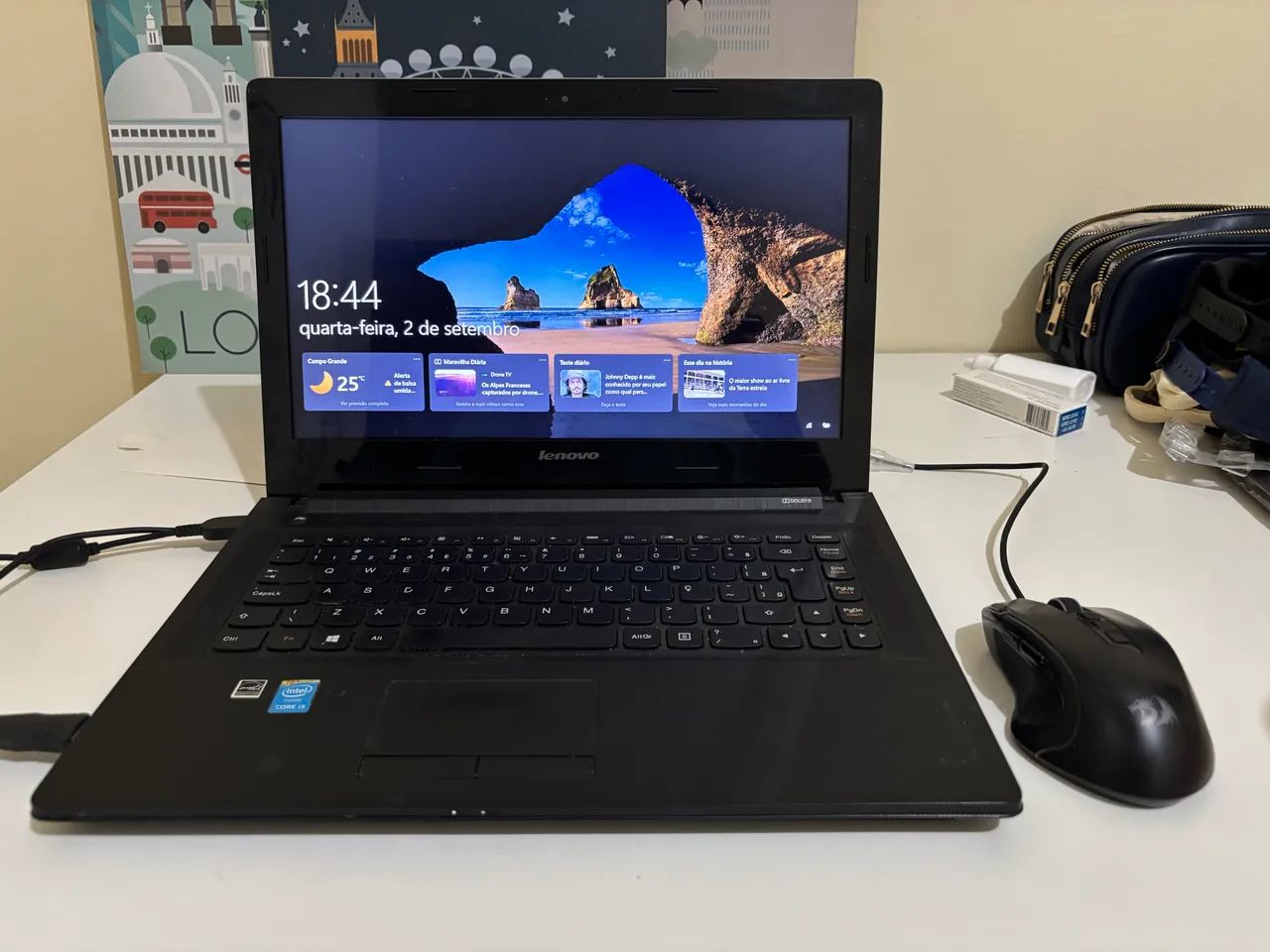 Notebook Lenovo I5 8gb RAM + SSD