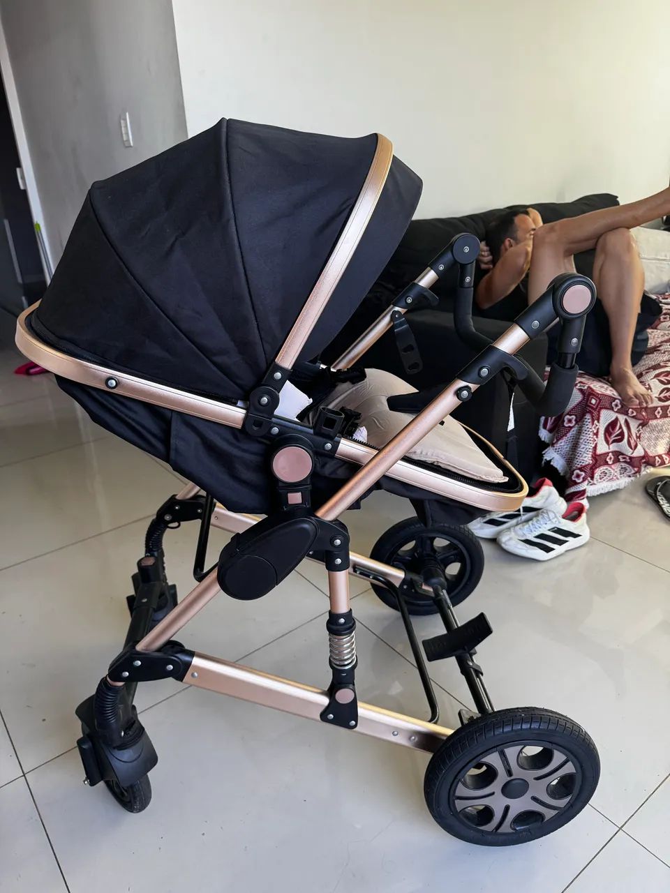 Carrinho de bebe europeu luxo