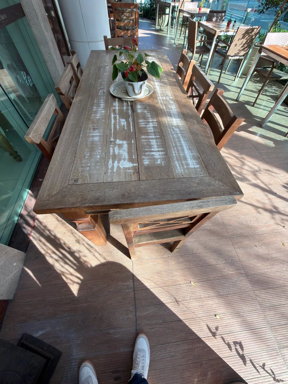 Mesa de Jantar Móveis do Bem 8 lugares - Foto 5