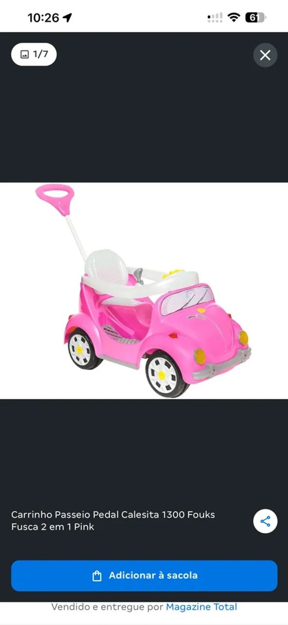 Carrinho infantil 