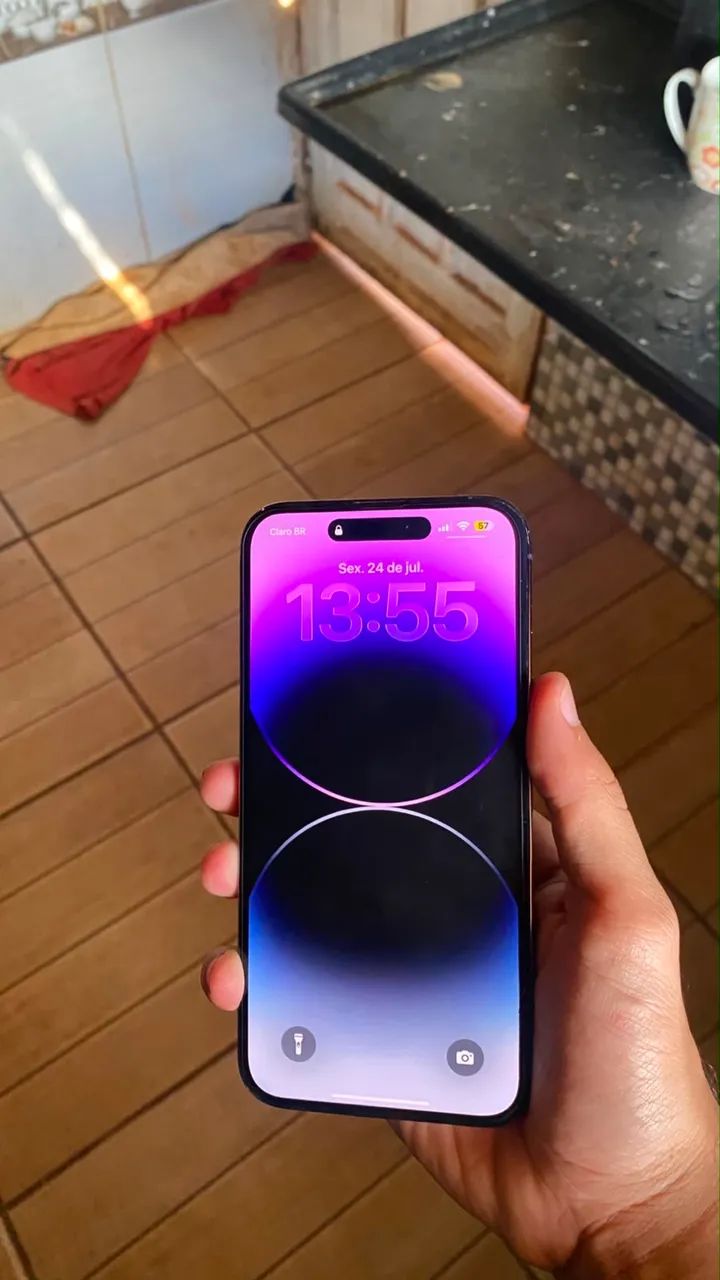 iPhone 14 Pro Max 256GB Roxo - R$ 3.700 - Foto 4