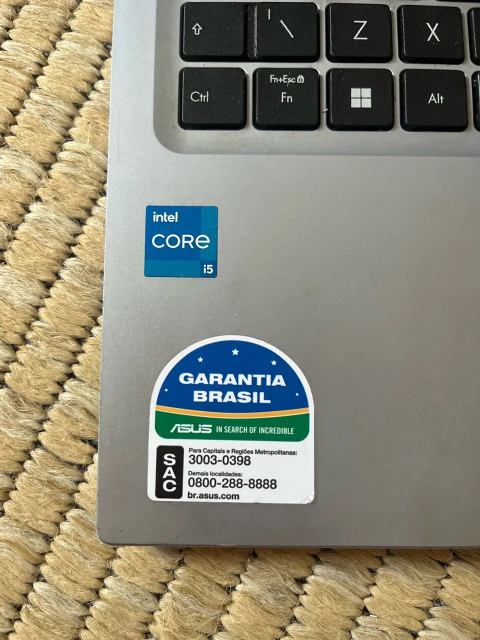 Notebook ASUS Vivobook Intel Core i5 - prata - Foto 2