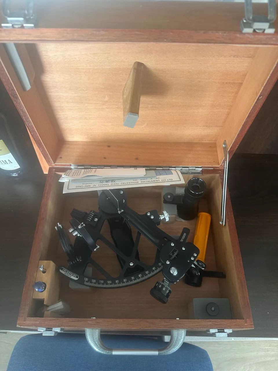 sextant Celestaire astra III B veleiro nautica - funcional - backup GPS