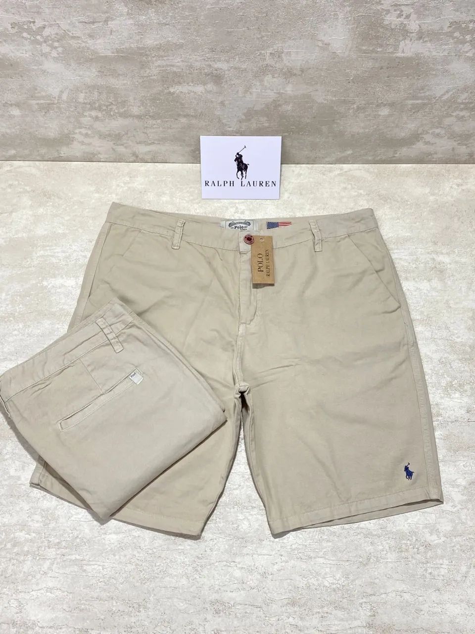 Bermuda PLUS SIZE em Sarja/Chino Ralph Lauren - Foto 2