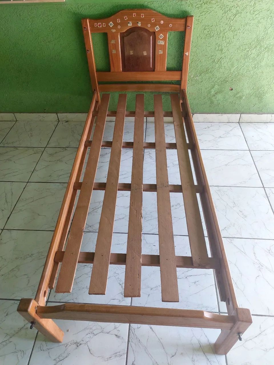 Cama de Solteiro (Cerejeira) - Foto 2
