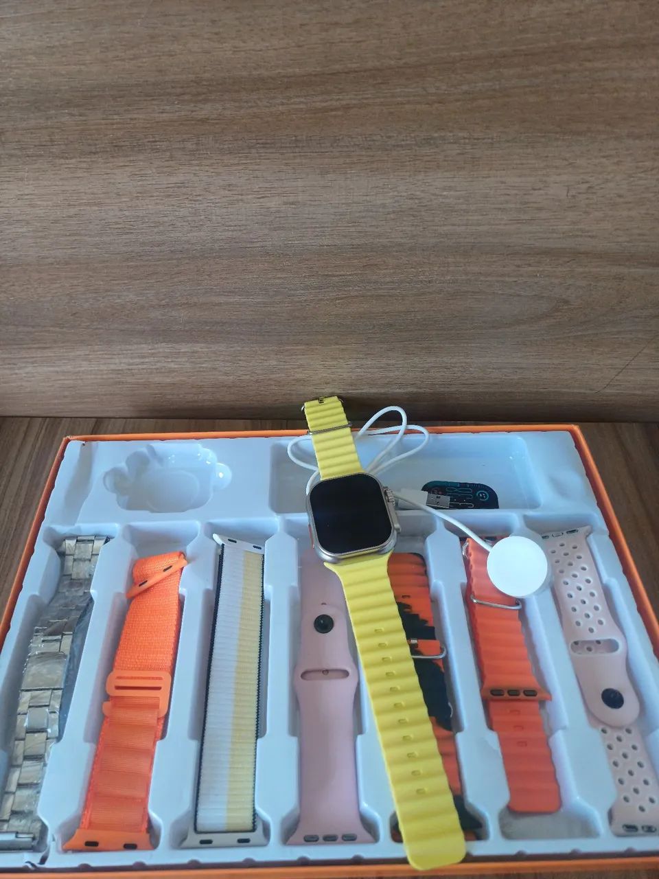 Smartwatch ultra com pulseira Extra  - Foto 4
