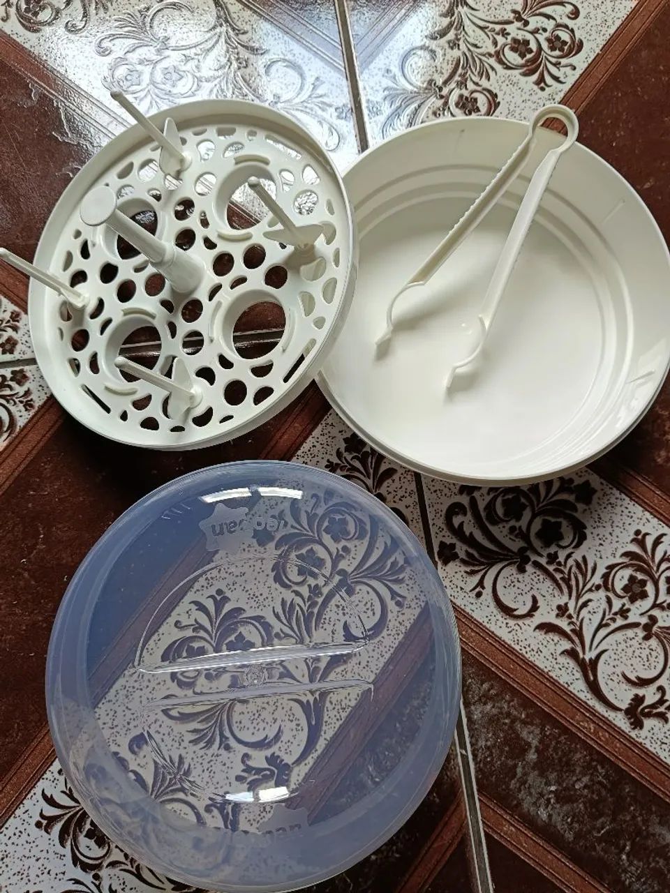 Esterilizador De Mamadeiras A Vapor Para Microondas - Foto 3