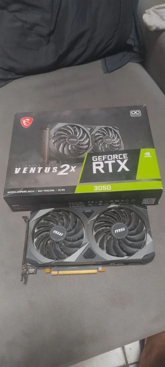 RTX 3050 Ventus 2X 8GB GDDR6 - Foto 2
