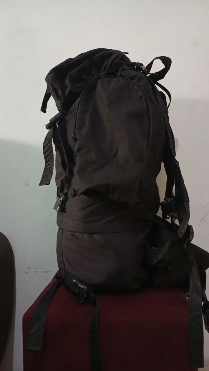 Mochila para acampamento 