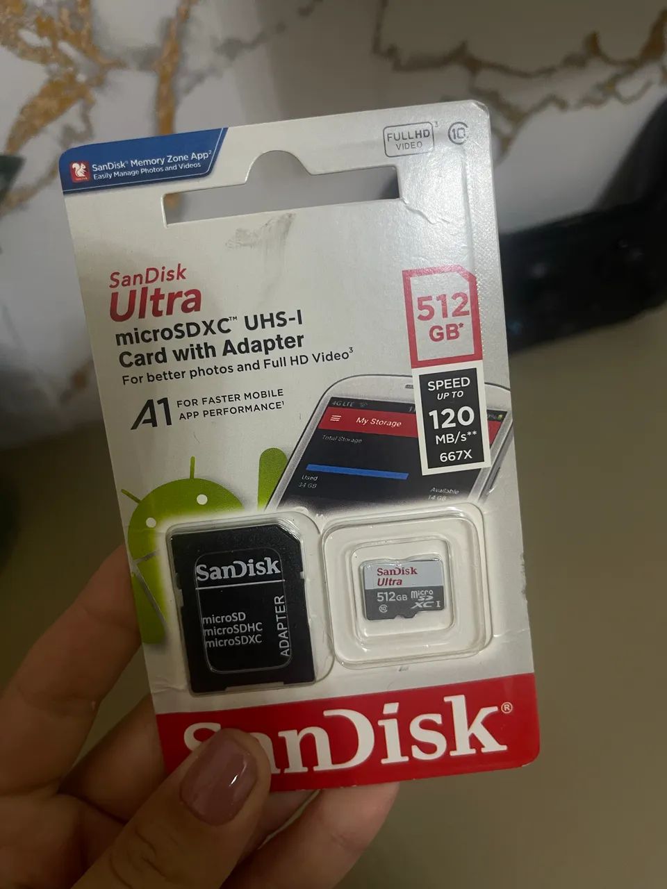 Cartao de memoria 512gb 