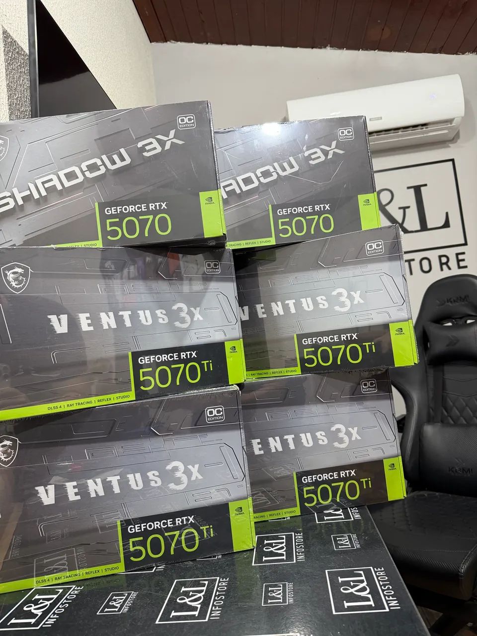 RTX 5070 12GB MSI VENTUS 3X OC - Foto 3