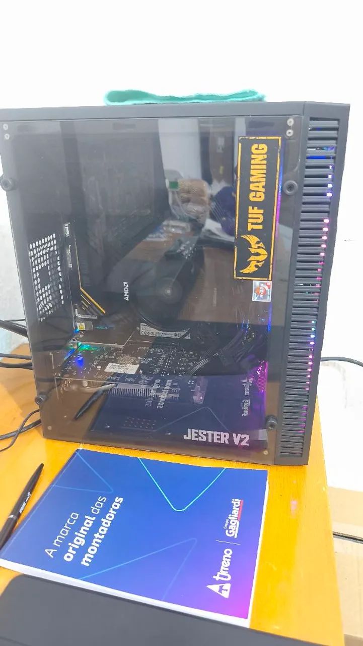 Pc completo para jogos, edição e trabalho, pra vender logo - Foto 3