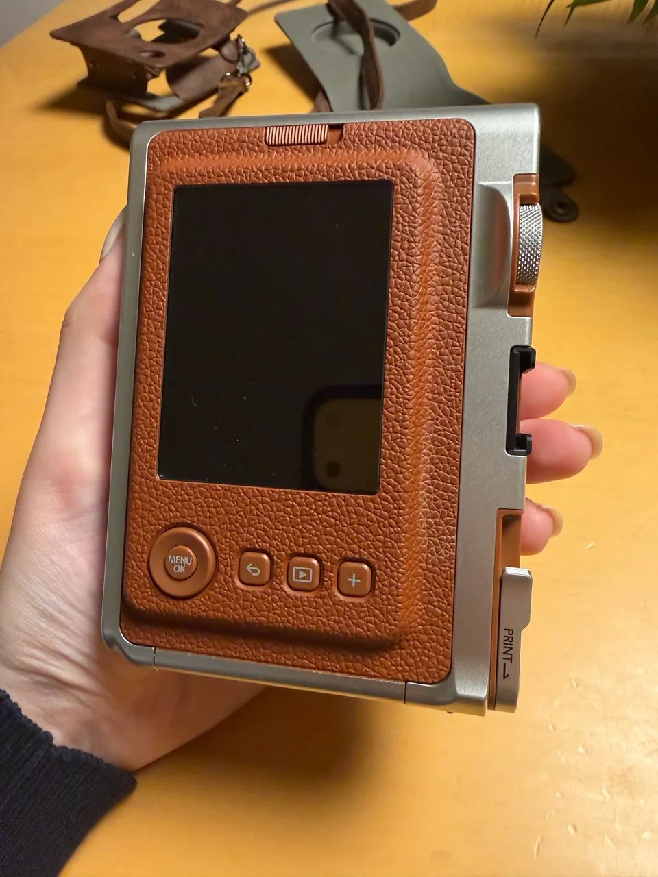 VENDO INSTAX MINI EVO MARROM + BOLSA  - Foto 2