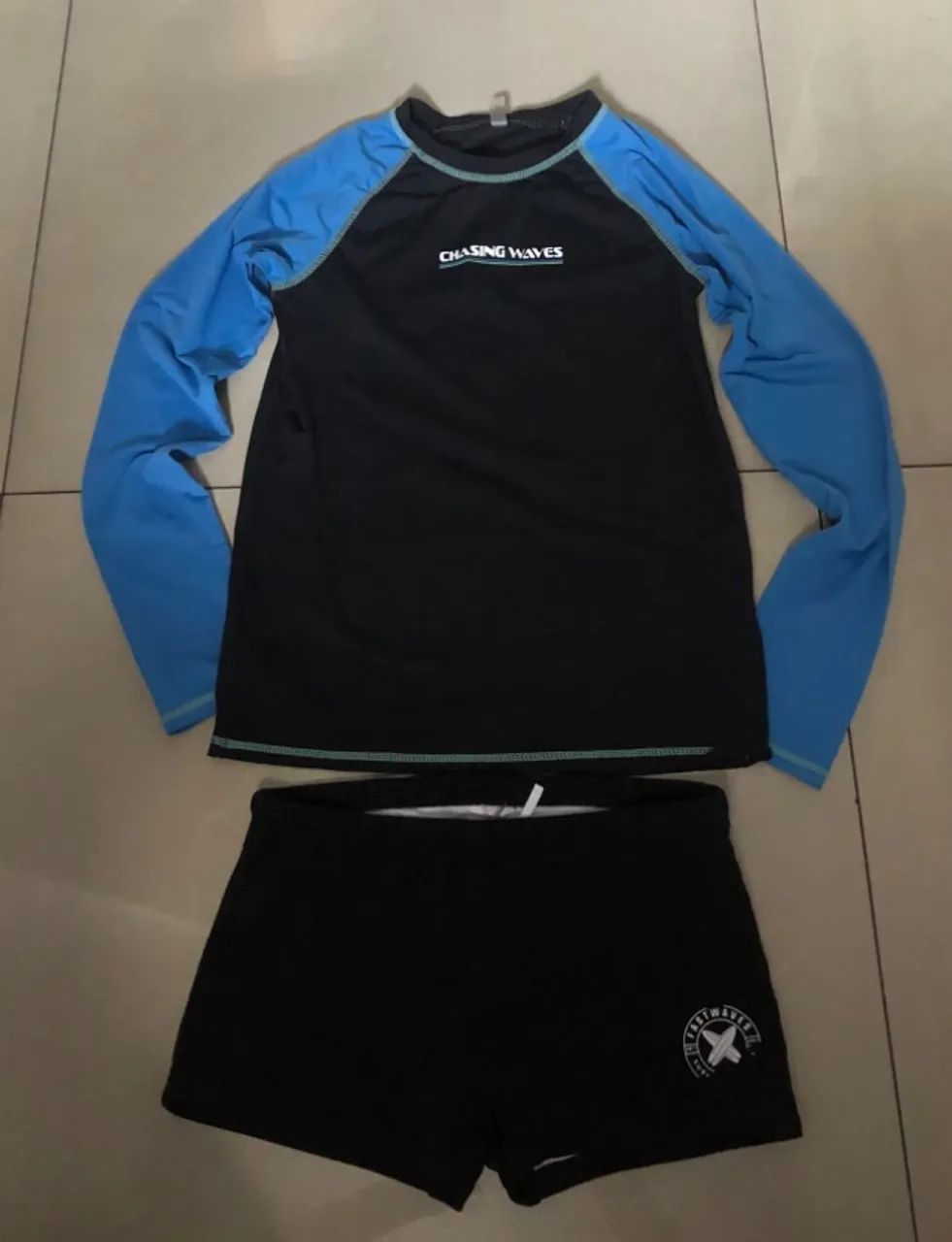 Sunga + blusa uv infantil 