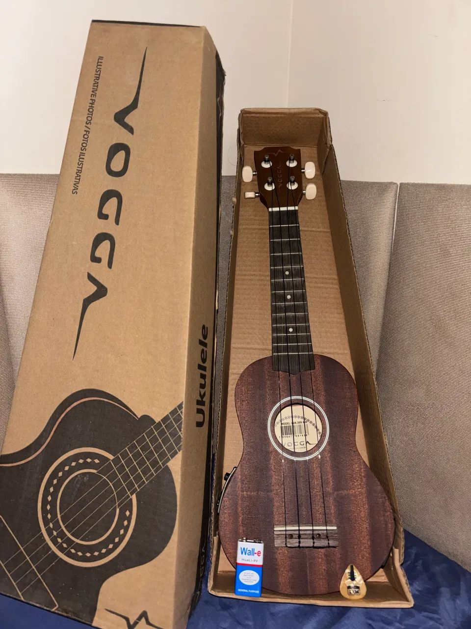 Ukulele Elétrico Vogga VUK309 MH - Foto 2