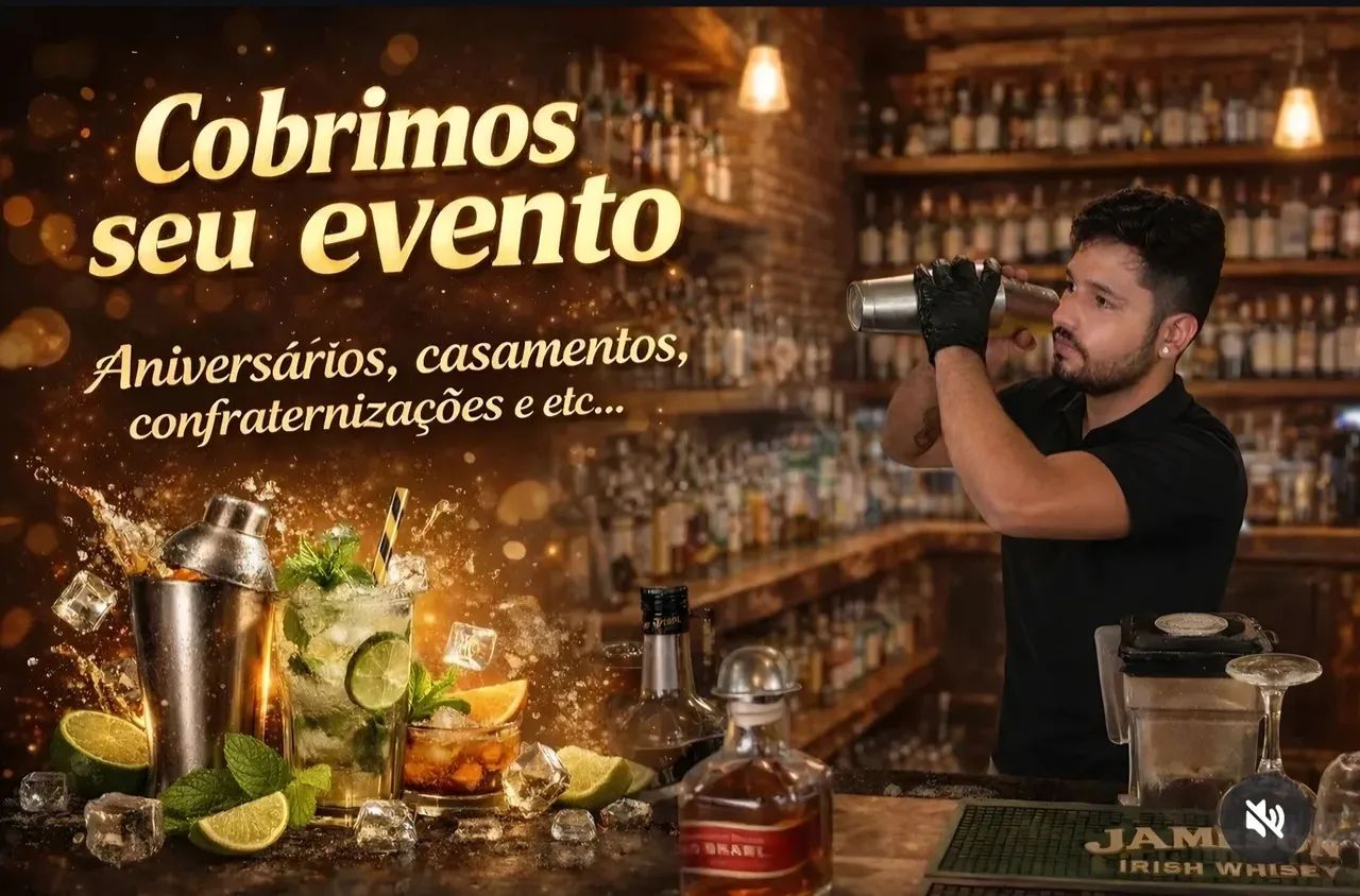 BARMAN PARA SEU EVENTO