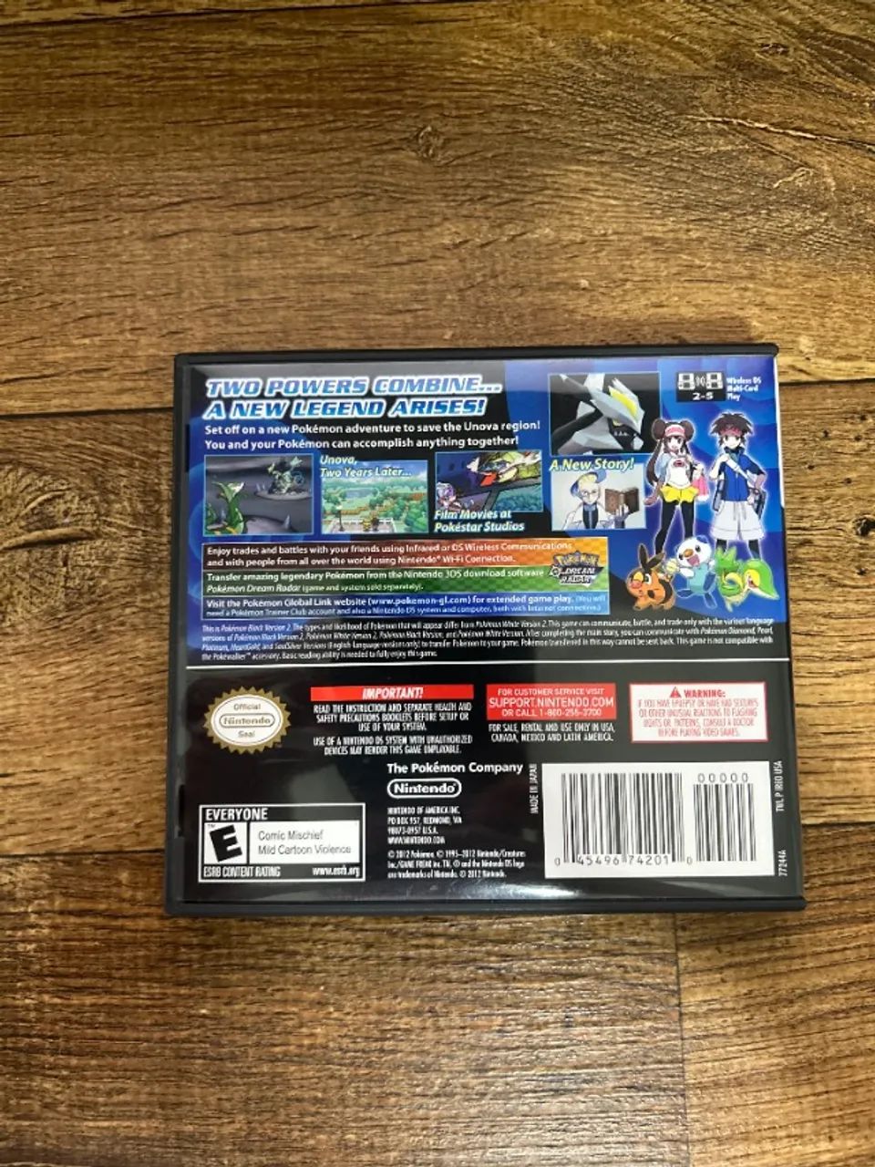Pokemon Black 2 Nintendo DS Original - Foto 3