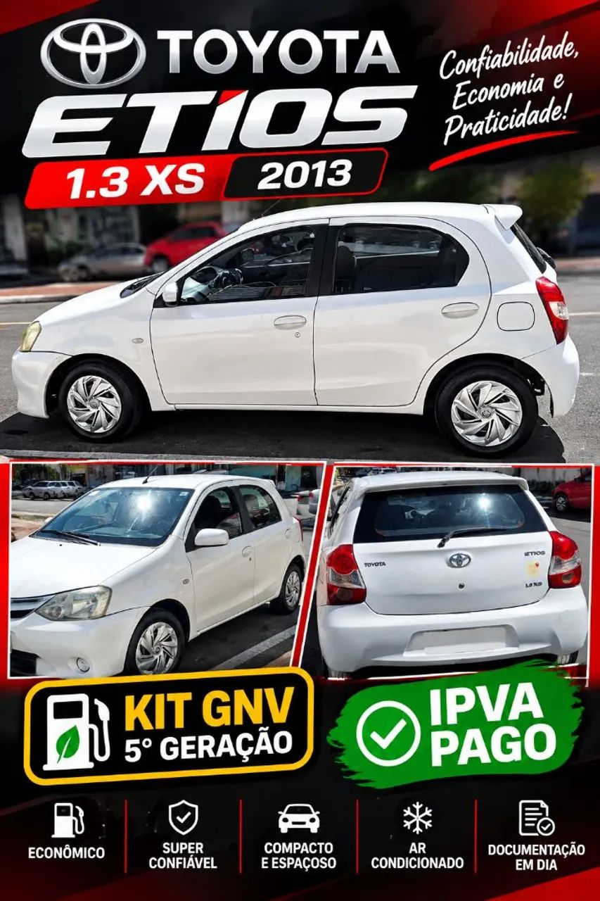 Toyota Etios 1.3 16V FLEX 2013