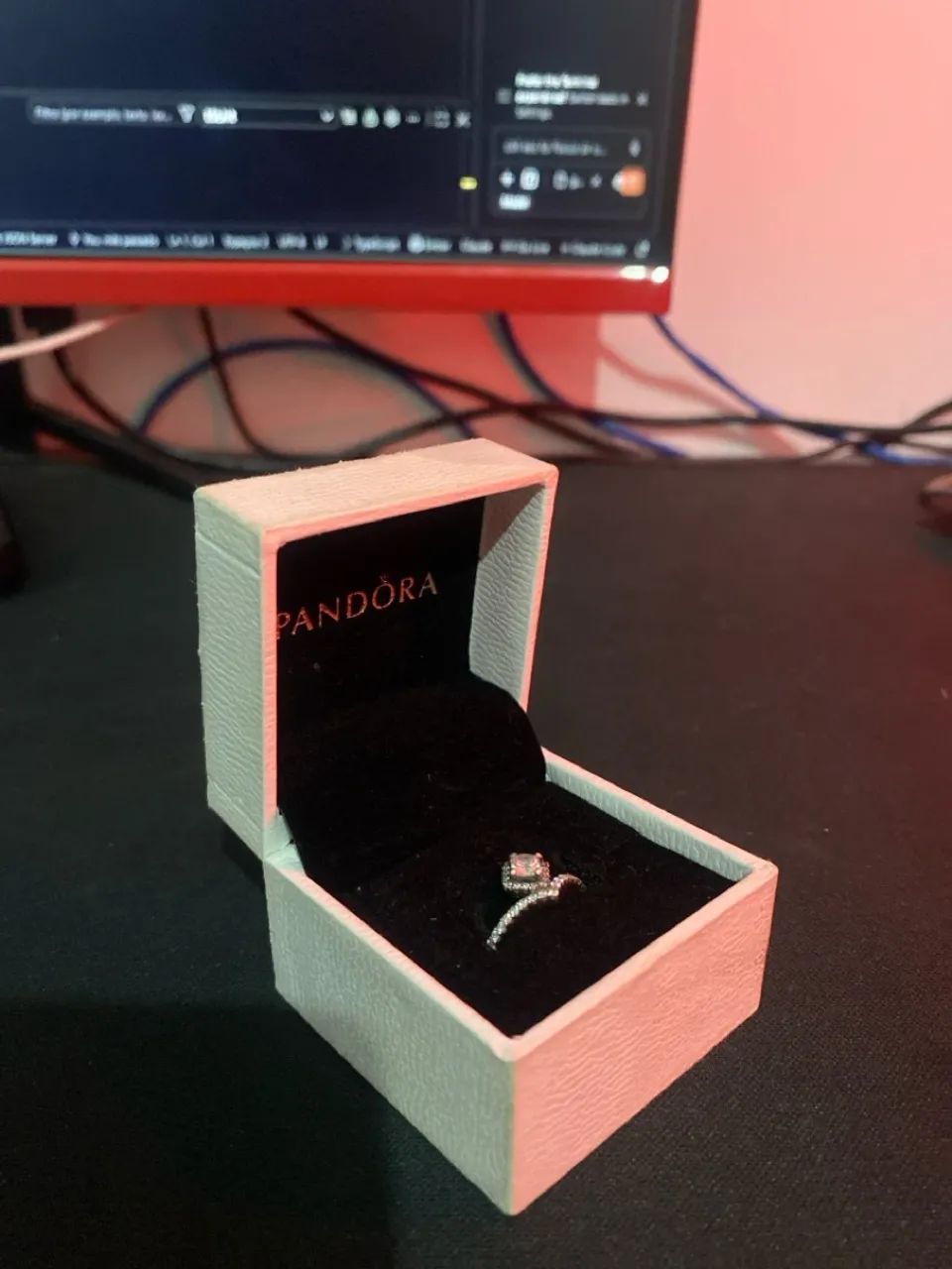 Anel Chevron Elegância Eterna Pandora - Foto 3