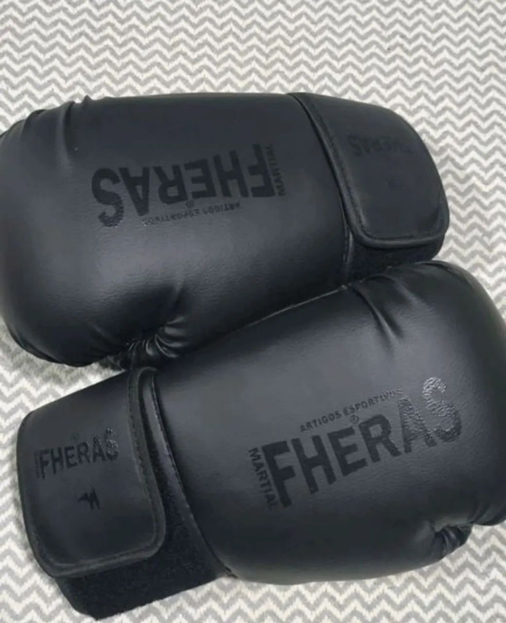 Luvas de boxe muay thai fheras 12 oz - Foto 2