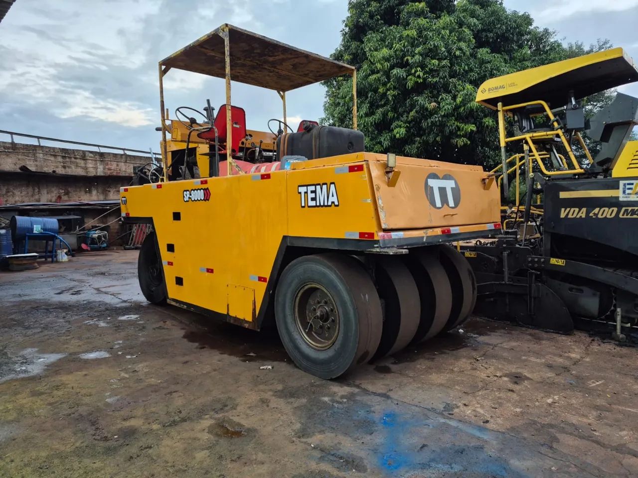 Rolo compactador de pneus  - Foto 4