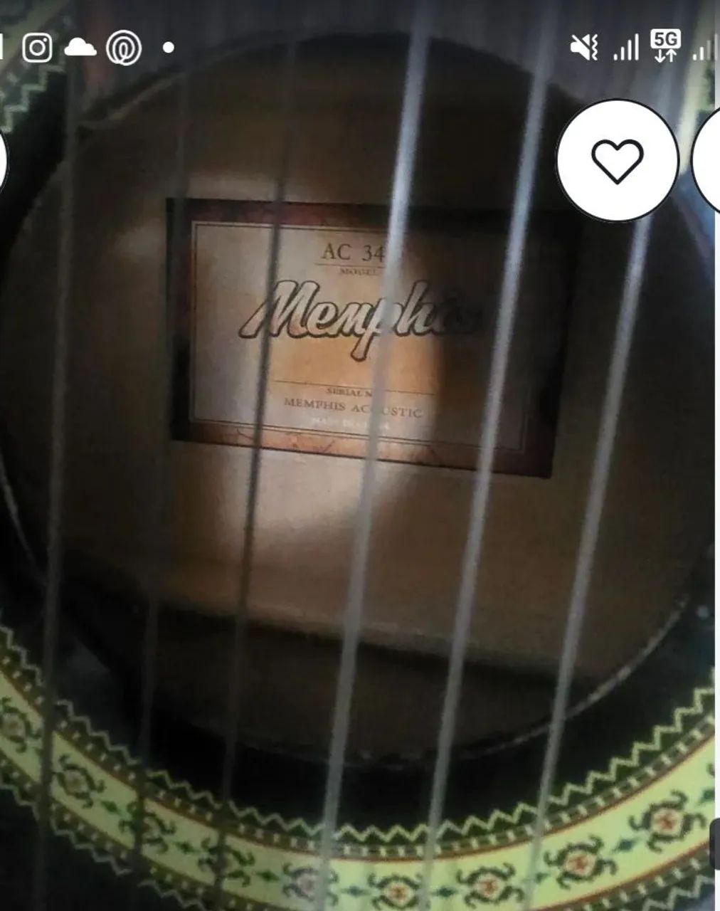 Violão novo
