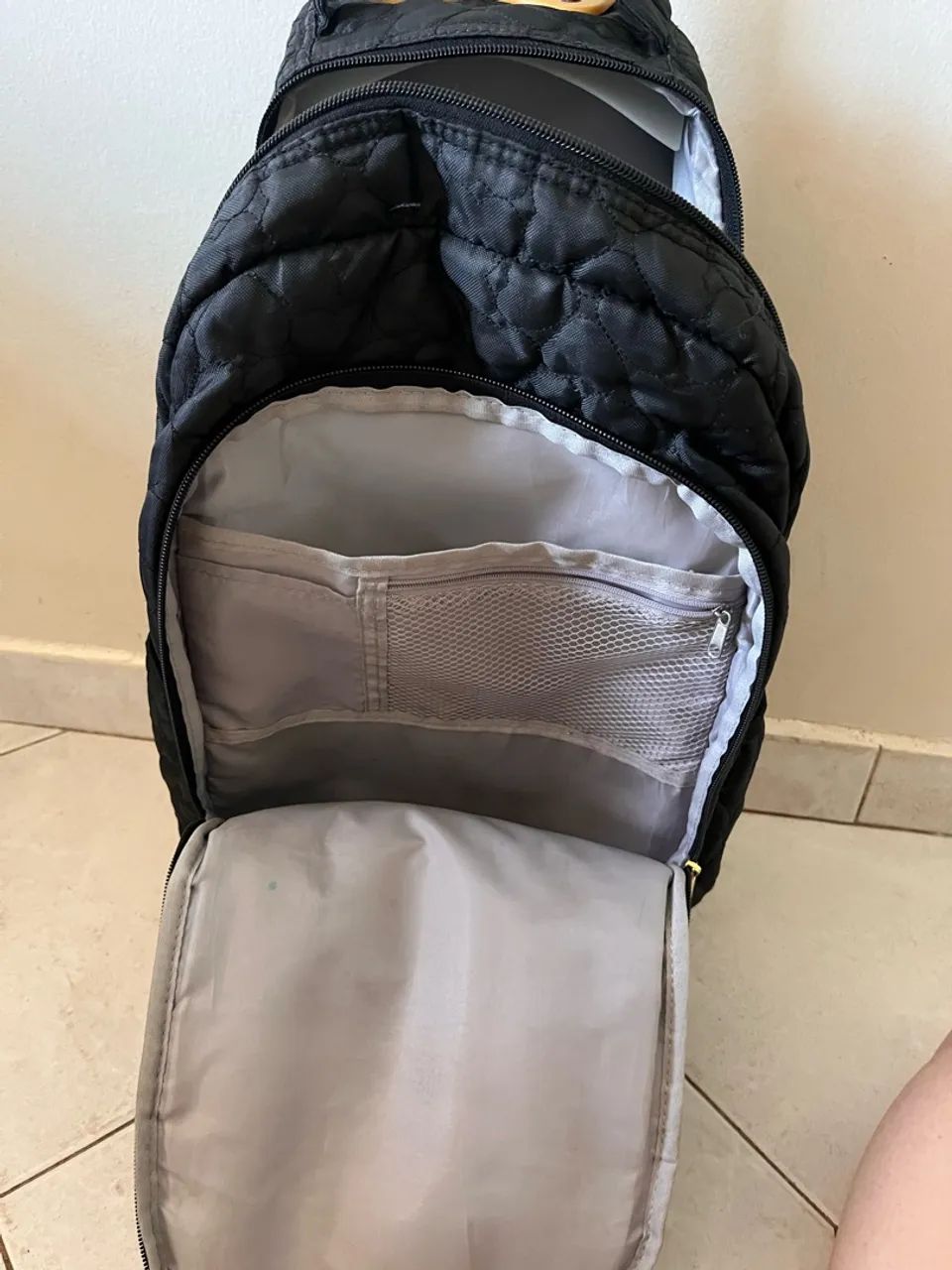 bolsa capricho, preta  - Foto 3