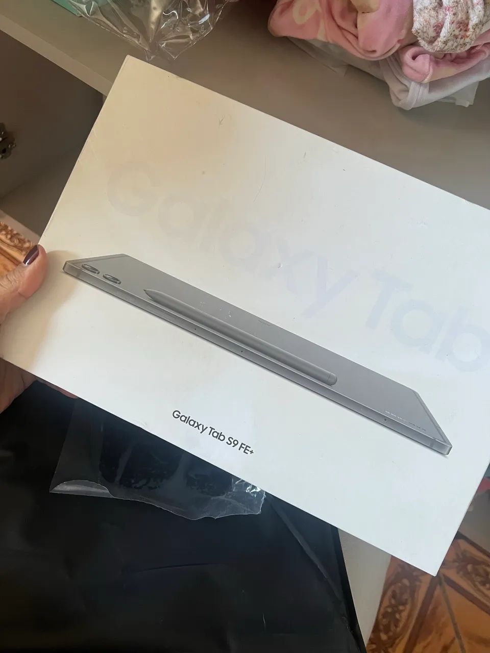tablet Samsung S9 FE + quase novo com caixa - Foto 5