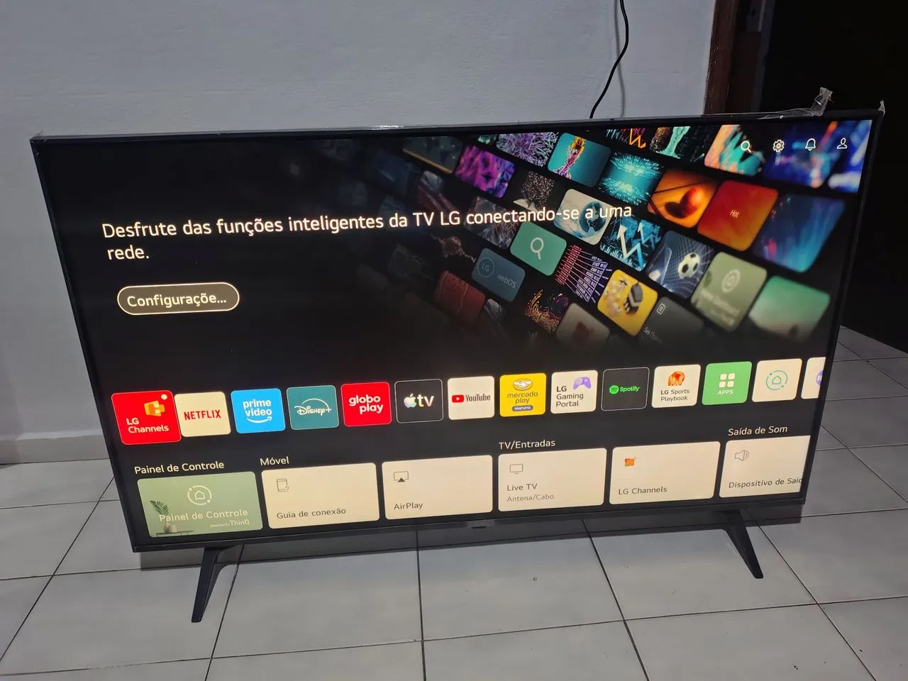 Tv LG 50 polegadas smart  - Foto 3