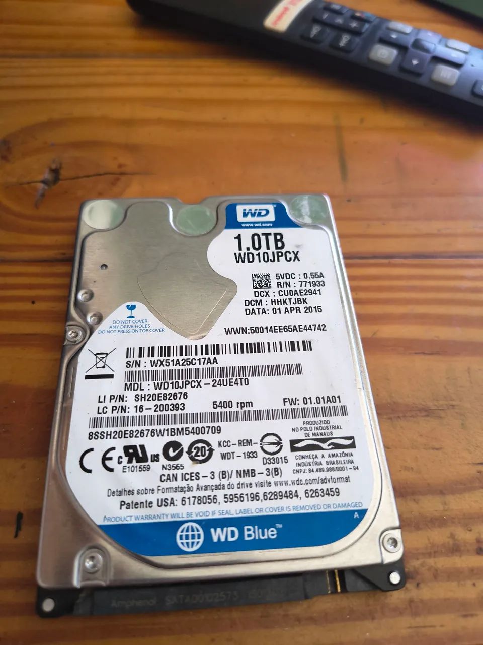 HD 1 tera    2.5 WD