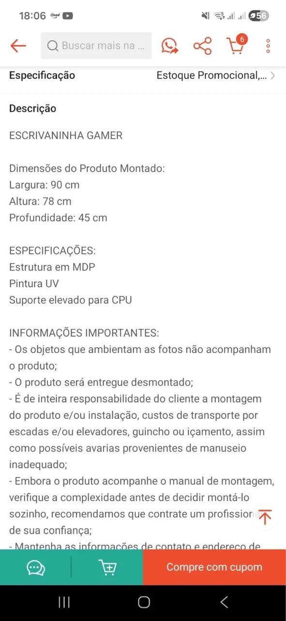 Mesa para Computador445600964637501444
