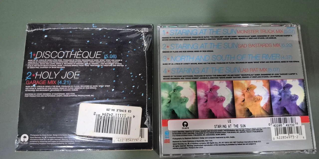 2 singles importados U2 - Foto 2