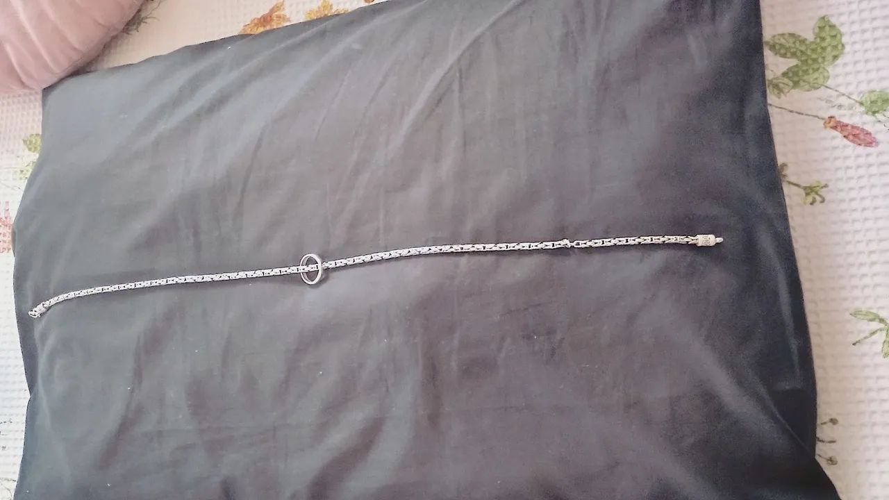 Cordão de prata indiano - Foto 3