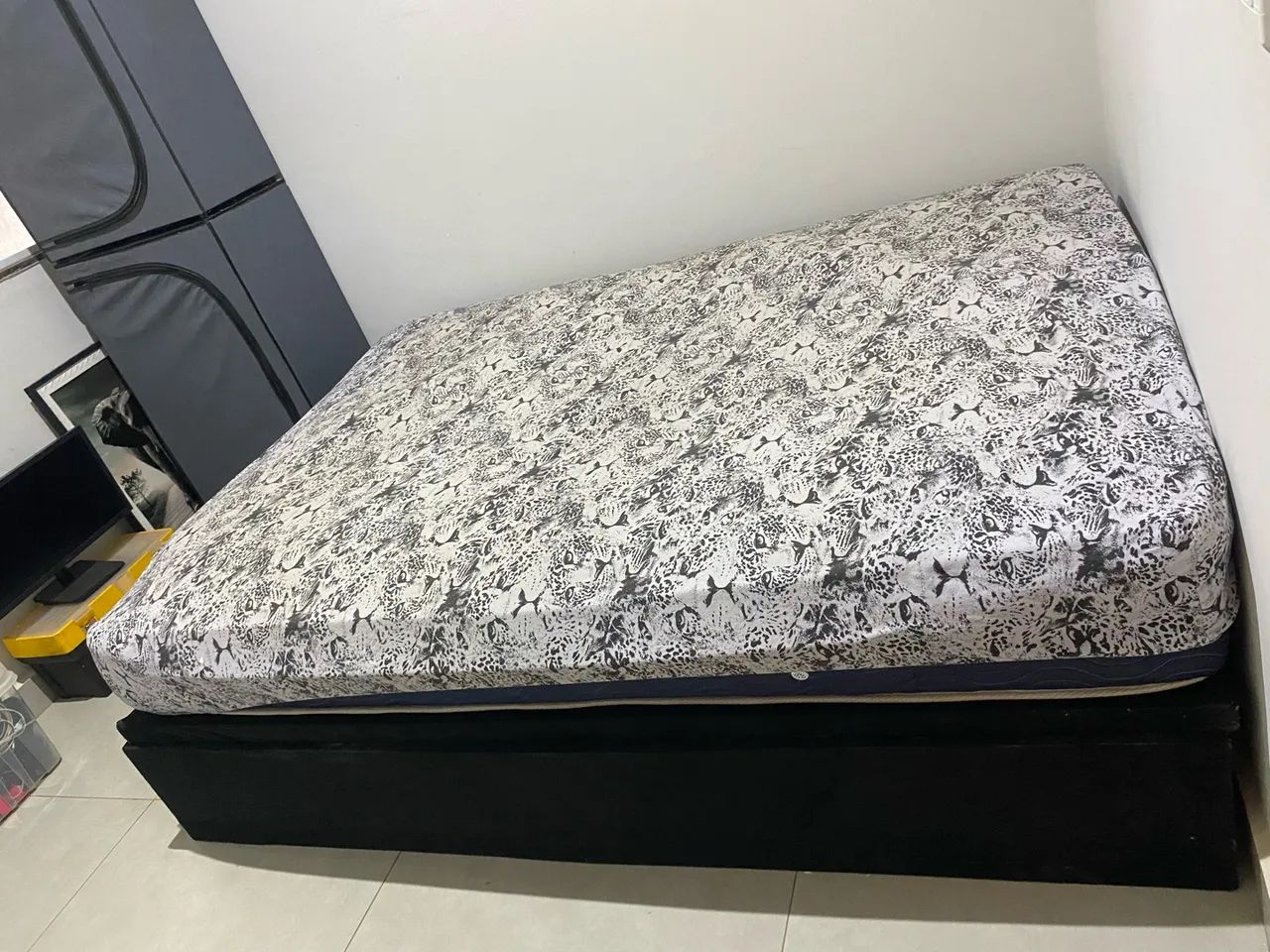 Cama box casal