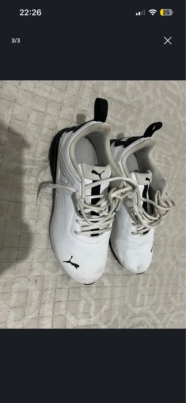 Tênis puma branco  - Foto 2