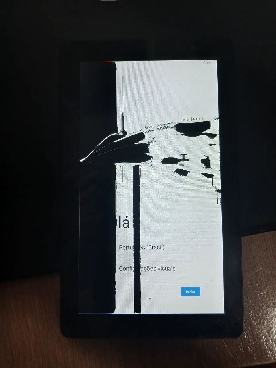 Tablet Positivo vision tab 7(tela queimada)